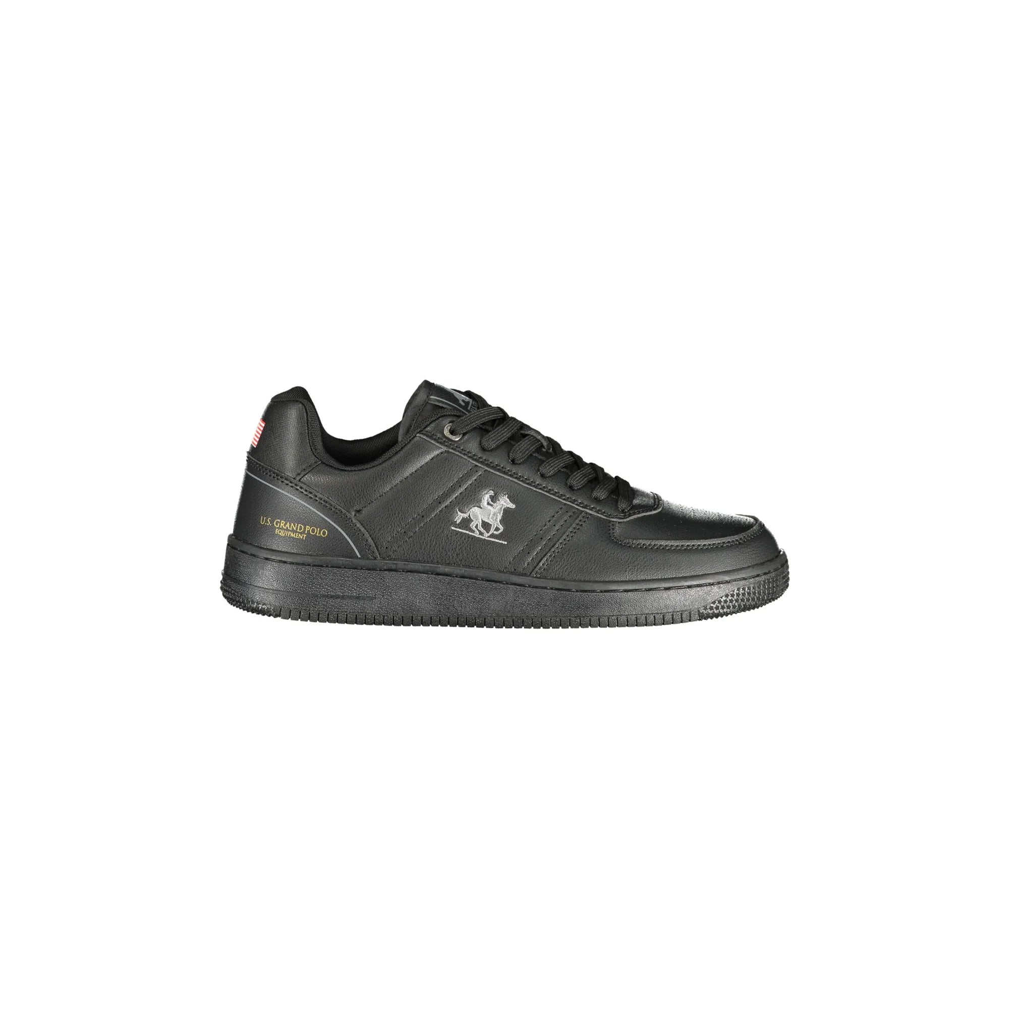 U.S. Grand Sneakers Uomo Nere Stampa Nero - foto prodotto